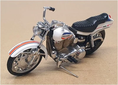Harley-Davidson Super Glide 1971 Franklin como nueva escala 1/24 B11WC30 - blanca Foto 1 de 4
