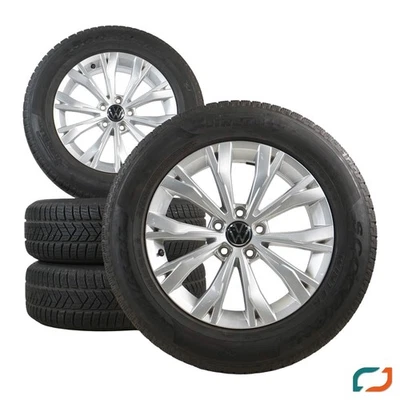 Original VW Tiguan AD1 Winterräder Montana Alufelgen 5NA601025 215/65 R17 99H - Bild 1 von 4