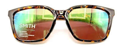 NEW Smith Optics SHOUT OUT Sunglasses Tortoise ChromaPop Glass Mirror Green Lens - Image 1 of 4