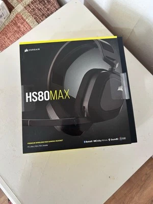 Corsair HS80 Max Wireless Gaming Headset Black - Image 1 of 4