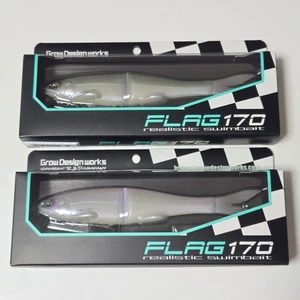 NEW Grow Design Works FLAG170 Purple Flicker & Mellow 2pcs Set Lures Japan - Picture 1 of 2