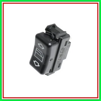 Interruttore Alzacristallo Nero-Porta Anteriore Destra-5 Pins Mercedes 190 (W201
