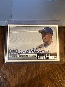 Vladimir Guerrero 1999 Upper Deck Century Legends Epic Signatures Auto #VG HOF - Bild 1 von 7