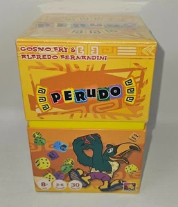 Perudo Dice Game (BRAND NEW) Asmoedee / Cosmo Fry & Alfredo Fernandini - Foto 1 di 4