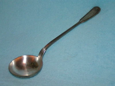 Cuchara grande antigua de plata #1 DENOUX/plata francesa ART Nouveau Foto 1 de 4