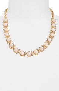 Lee by Lee Angel Capri Collar Necklace NWT $89 PINK - Picture 1 of 5