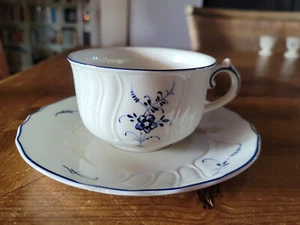 Der Klassiker: Villeroy und Boch Alt Luxemburg Teetassen mit Untertasse - Bild 1 von 1