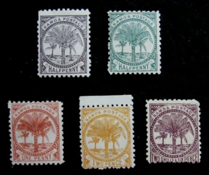 SAMOA - SCOTT# 9d,10,12,13e,19e - MH - CAT VAL $59.75 - Picture 1 of 2