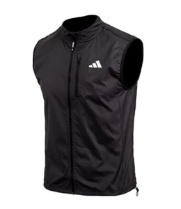 Adidas Own The Run Base Running Vest Jacket (IN1493) Sports Golf Outdoor Hiking - Picture 1 of 4