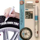 Tyre Marking Pen - Highlight / Paint Tyre Sidewall Writing in White.