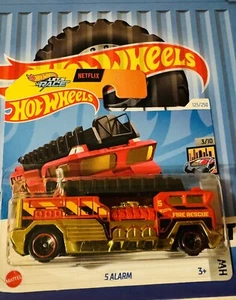 Hot Wheels 2024 ‘ 5 ALARM ‘ Short Card/ Boxed Shipping - Picture 1 of 2
