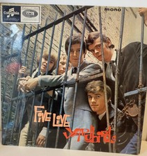 1964  UK  LP  THE FIVE LIVE YARDBIRDS COLUMBIA 33SX 1677 12” Eric clapton first