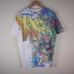 2009 X-Men Marvel Comics AOP Shirt Adult Large 21x27.5 - Picture 1 of 15