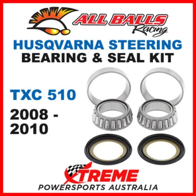 22-1061 Husqvarna TXC510 TXC 510 2008-2010 Kit de cojinete de vástago de dirección Foto 1 de 2