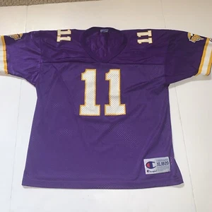 Daunte Culpepper Minnesota Vikings NFL Football Jersey Vintage Champion Youth XL - Picture 1 of 11