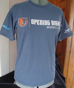Men's Anvil M Charlotte Bobcats Opening Night 11/02/07 100% Preshrunk Cotton Tee - Picture 1 of 6