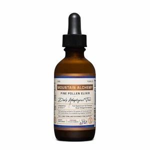 Tintura de elixir de polen de pino Mountain Alchemy - 1:2 ext. – Botella de 2 onzas líquidas - Imagen 1 de 10