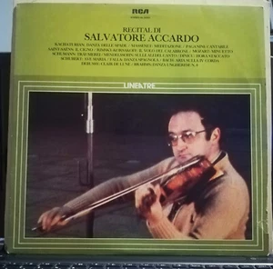 RECITAL DI SALVATORE ACCARDO LP 33 GIRI VINILE PAGANINI MOZART DE FALLA BACH etc - Picture 1 of 10