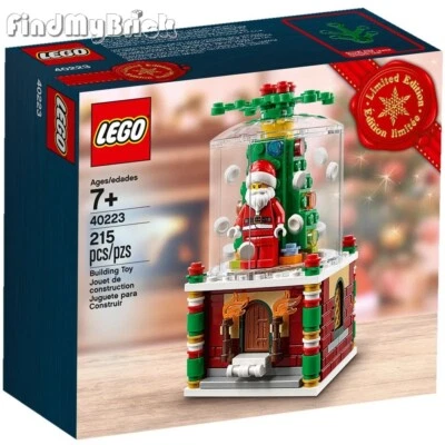 LEGO Navidad 🎄 40223 Santa 🎅 Globo de nieve 🎄 - Auténtico sellado de fábrica NUEVO  Foto 1 de 3