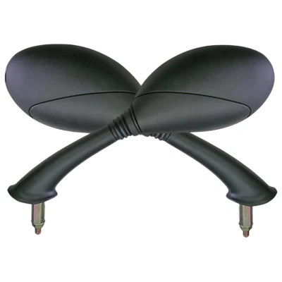 COPPIA SPECCHIETTI RETROVISORI NERI PER PIAGGIO VESPA ET2 ET4 50 125 1999 2005 - Immagine 1 di 3