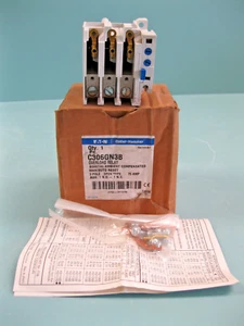 NEU Eaton Cutler-Hammer C306GN3 600 VAC 3-poliges thermisches Überlastrelais F17 - Bild 1 von 11