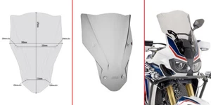 Parabrisas givi Windscreen Fumé H Onda CRF1000 L Africa Twin 2016 2017 2018 2019 - Imagen 1 de 1