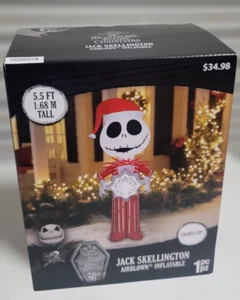 Disney Nightmare Before Christmas / Jack Skellington / Inflatable 5.5 Ft. (NEW) - Picture 1 of 2