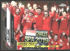 CHARLES LECLERC 2020 TOPPS CHROME FORMULA 1 #145 FERRARI - Picture 1 of 2