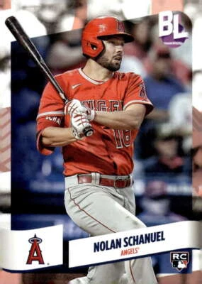Nolan Schanuel RC 2024 Topps Big League #46 ROOKIE MLB Angels ID:97294 - Image 1 of 2