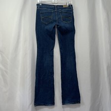 Abercrombie & Fitch jeans bootcut dark wash womens size 4 guc e1750