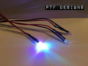 Juego de 5 luces LED que cambian de color rápido modelo diseño de tren edificio etc 9-12 voltios CC - Imagen 1 de 8