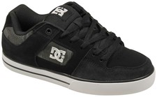 dc all black shoes