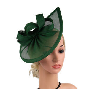Elegant Fascinator Hat Cocktail Tea Party Headband Vintage Wedding Decorati &