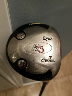 Lynx Golf H3 TITANIUM (3) 15*  Graphite Black Cat - Image 1 of 4