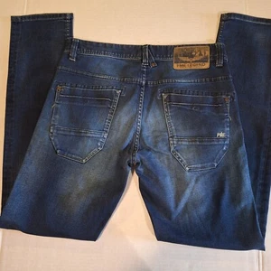 PME Legend Skyhawk Slim/Regular Fit Straight Leg Jeans 33/34 - Picture 1 of 17