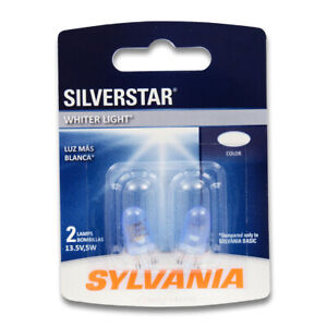 Sylvania SilverStar License Light Bulb for Buick LaCrosse Rainier Verano lp