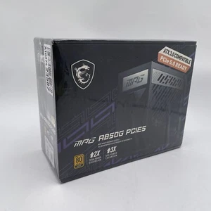 MSI MPG A850G 850W 80 Plus Gold Gaming Modular ATX 3.0 PCIE 5.0 Power Supply - Picture 1 of 3