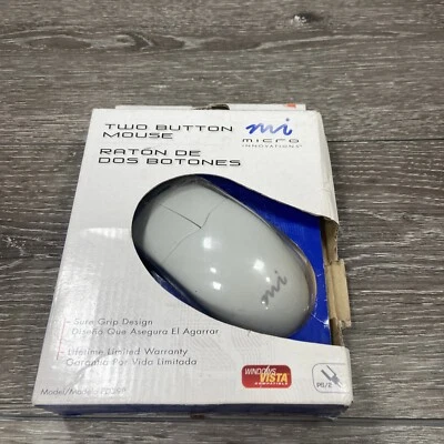 Micro Innovations Two Button Mouse Contour Hand With PS/2 Connection PD39P - Image 1 of 4