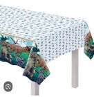 JURASSIC WORLD Into The Wild PLASTIC TABLECOVER (1) ~ Birthday Party Dino