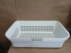 Frigidaire Refrigerator Freezer Basket OEM Genuine Electrolux White FAST SHIPPIN - Picture 1 of 9