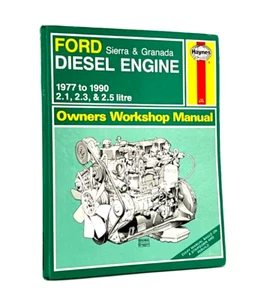 Ford Owners Workshop Manual Sierra & Granada Diesel Engine 1977-1990 - Picture 1 of 4
