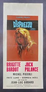 CINEMA-locandina IL DISPREZZO Le mépris BRIGITTE BARDOT PICCOLI Jean-Luc Godard - Picture 1 of 1