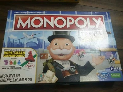 012. Hasbro Gaming Monopoly Travel World Tour Board Game Age 8+ - Image 1 of 2