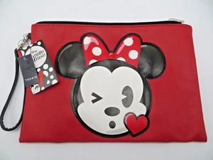 Pulsera TORRID Minnie Mouse Emoji LOUNGEFLY Disney Cartera Bolso Embrague 5" Correa - Imagen 1 de 12