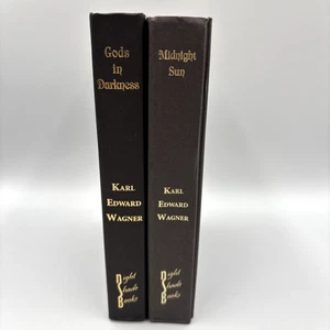 Gods in Darkness & Midnight Sun: Two books about Kane by Karl Edward Wagner - Bild 1 von 15