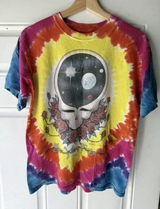 Vintage Grateful Dead Space Your Face Shirt Men’s Medium 1992 2000s-era Tie Dye - Picture 1 of 8