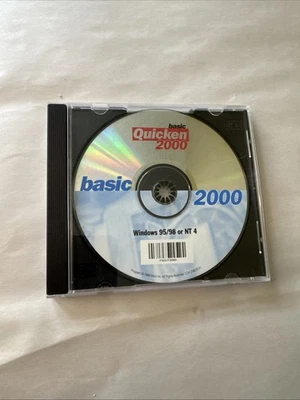 Basic Quicken  2000 • Windows • Vintage Software - Image 1 of 4