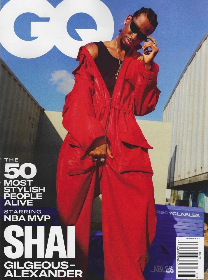 GQ Magazine November 2025 SHAI - Image 1 of 1