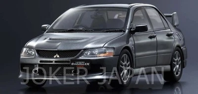 Kyosho Originale 1/43 MITSUBISHI LANCER Evolution IX MR Grigio KSR43111GR JDM - Immagine 1 di 4