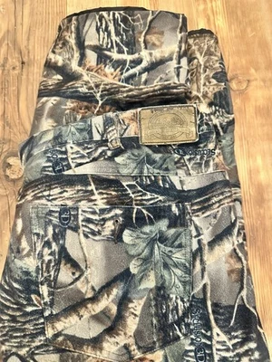 Cabela's Camo Pants Mens sz 46 Seclusion 3D Outdoor Hunting 5-Pocket Jeans Baggy - Image 1 of 4
